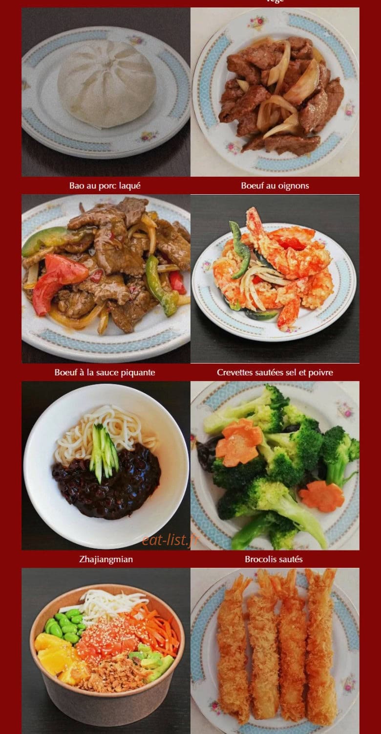 Traiteur Ji Wei — carte page 3