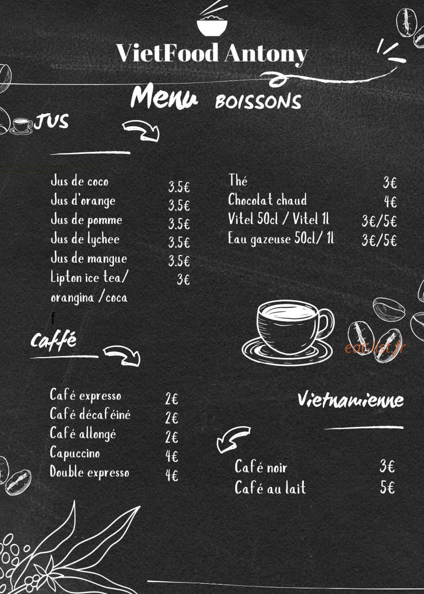 VietFood — carte page 9