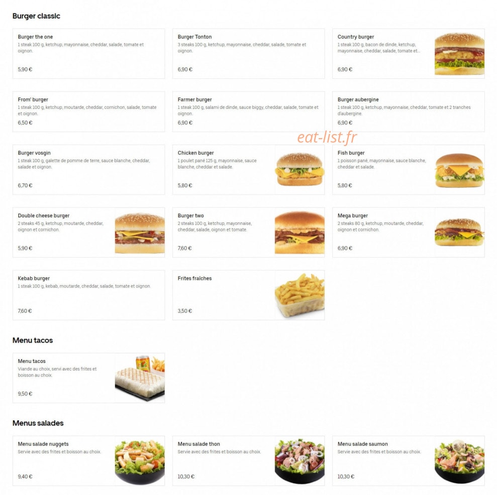 Chez Tonton — carte page 3