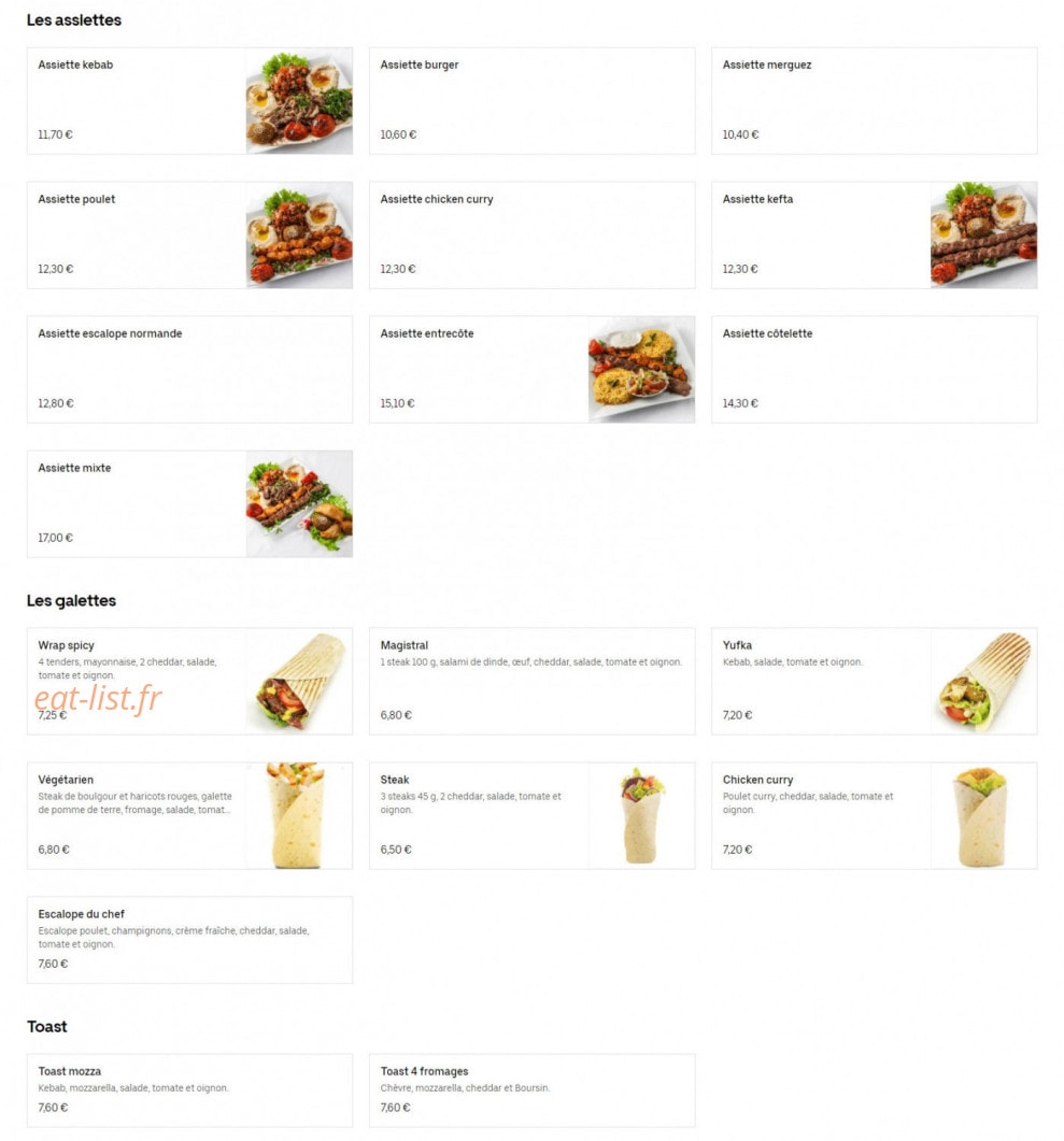 Chez Tonton — carte page 5