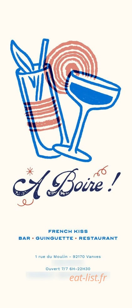 French Kiss — carte page 6