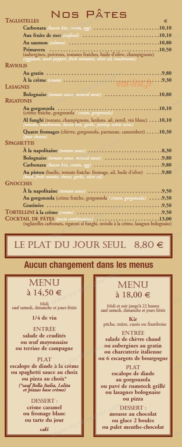 Il Giardino — carte page 7