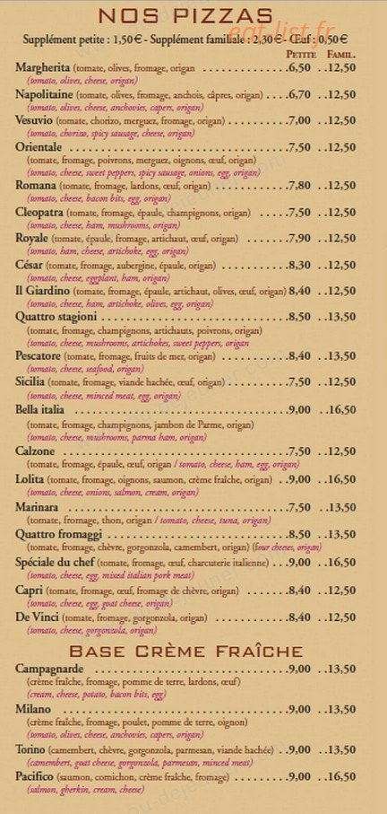 Il Giardino — carte page 5