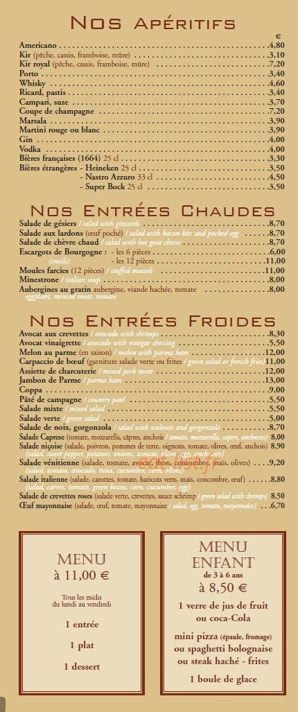 Il Giardino — carte page 6