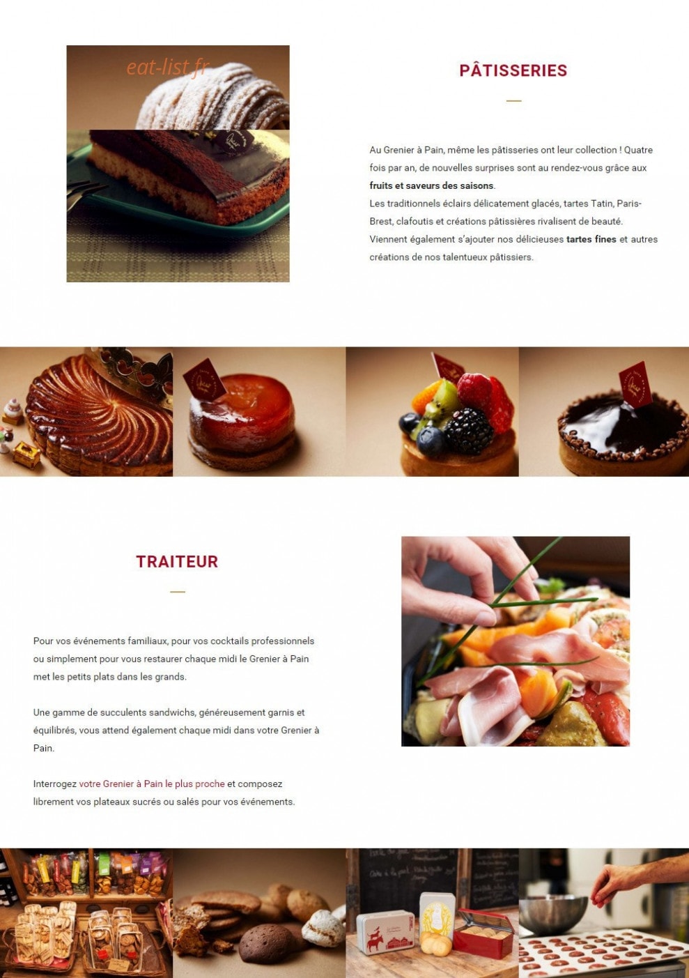 Le grenier à pain — carte page 2