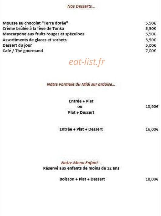 Les Platanes — carte page 2
