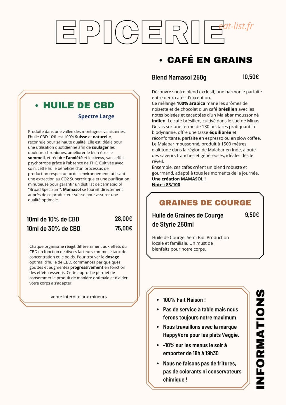 Mamasol — carte page 5