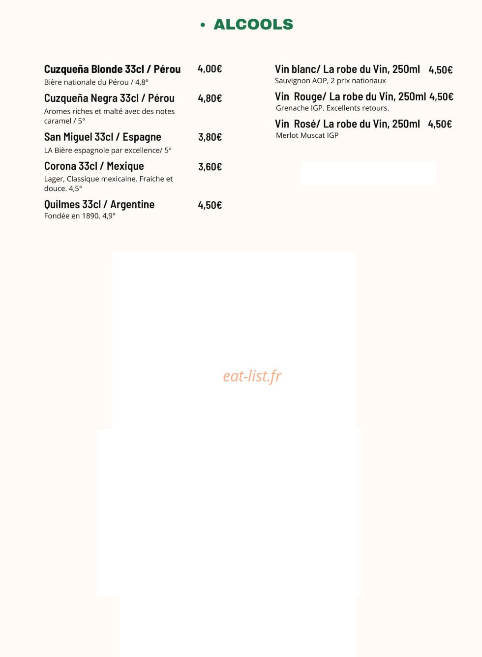 Mamasol — carte page 4