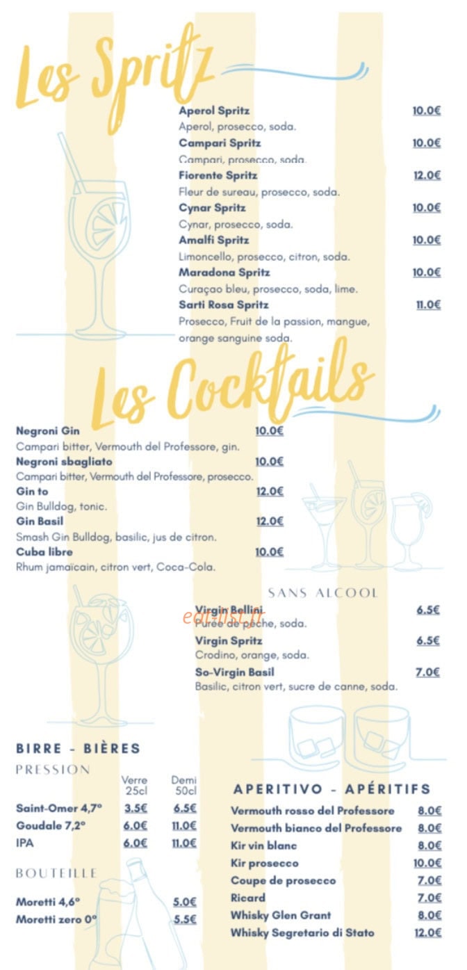 Bacio di Napoli — carte page 6