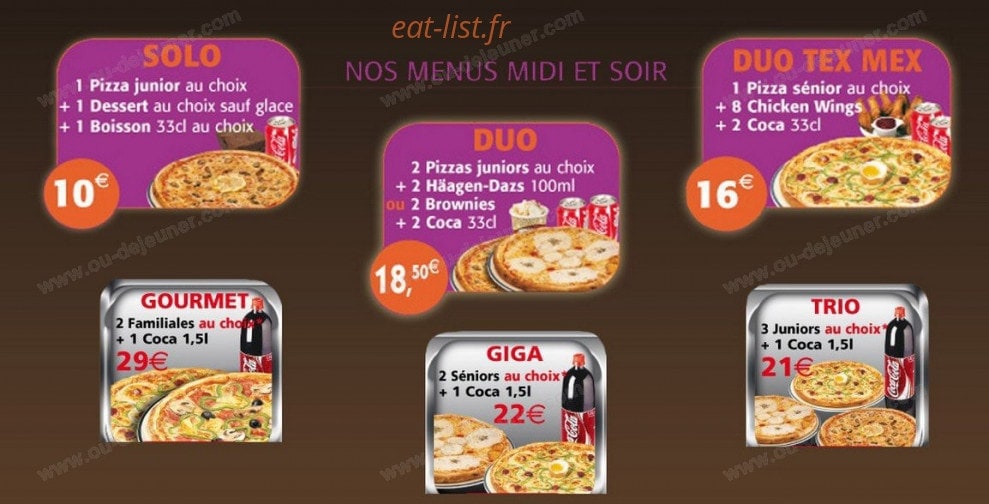 Dolce Pizza — carte page 4