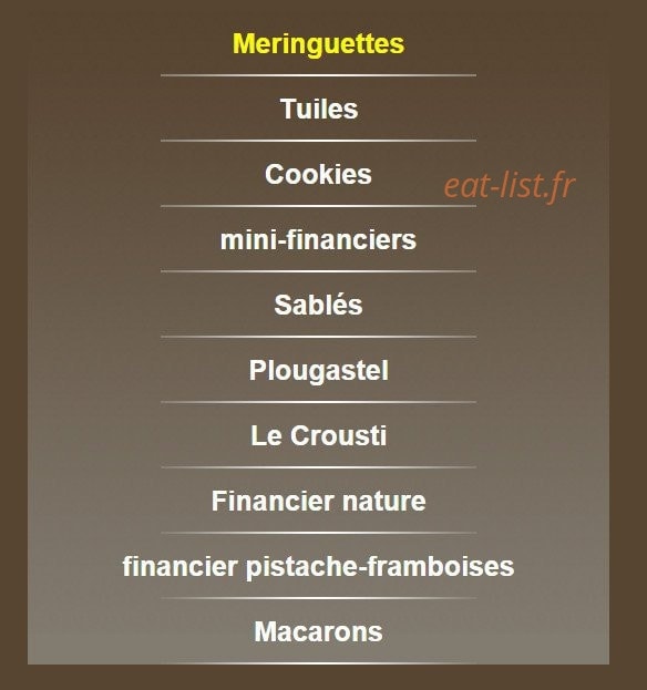 L'Etoile du Berger — carte page 6