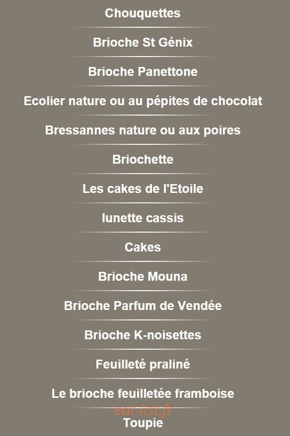 L'Etoile du Berger — carte page 4