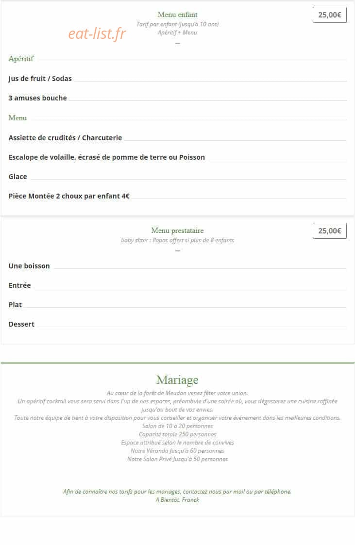 La Terrasse De L'Etang — carte page 6