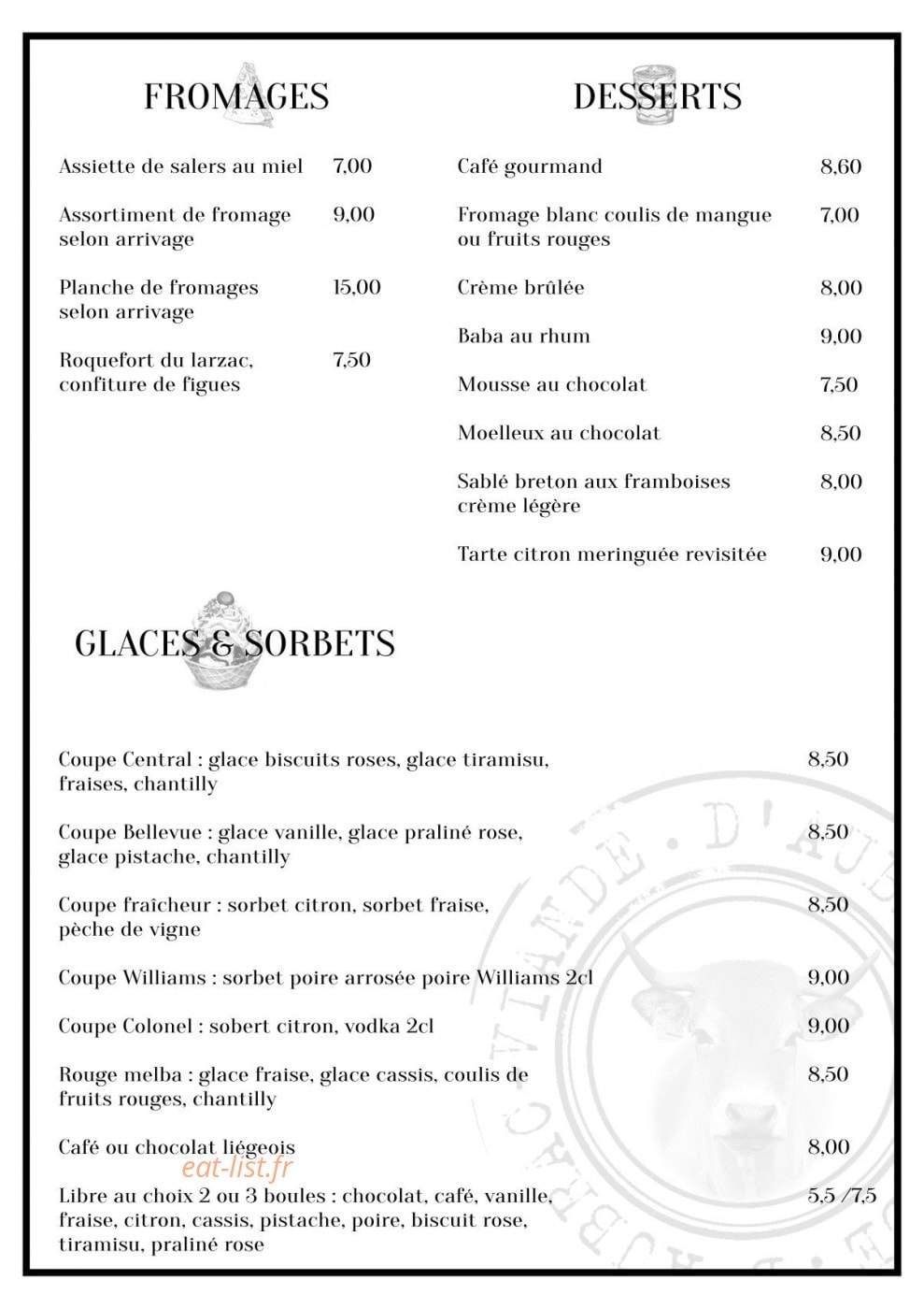 Le Central — carte page 4