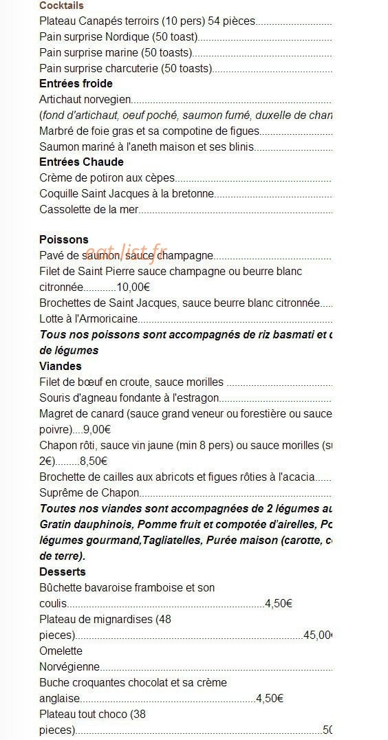 Mister Paëlla — carte page 5