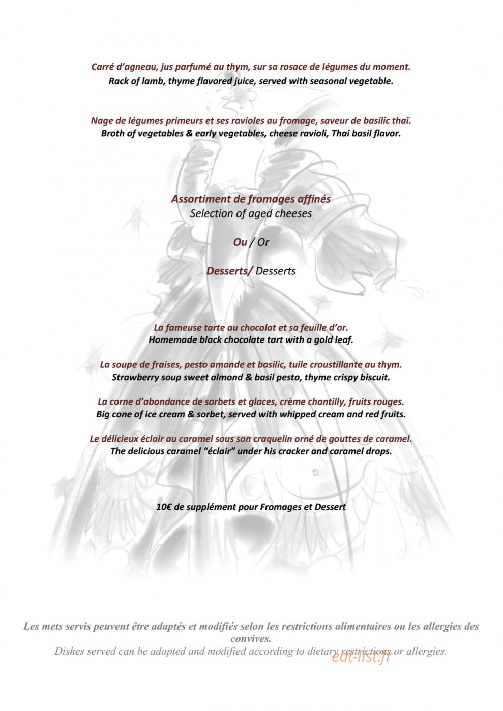 Bel Canto — carte page 2