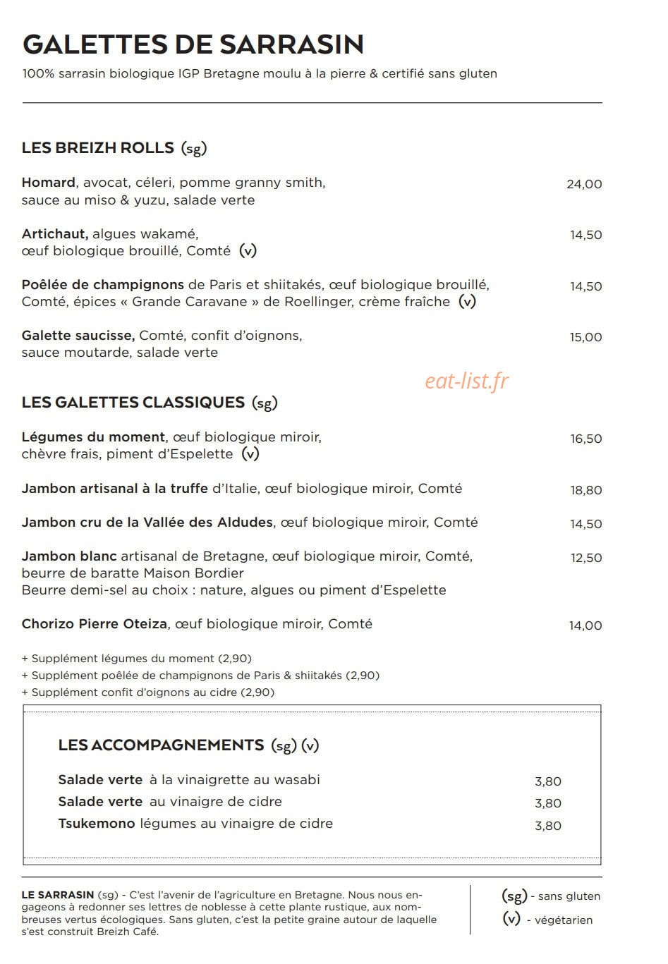 Breizh Café — carte page 3