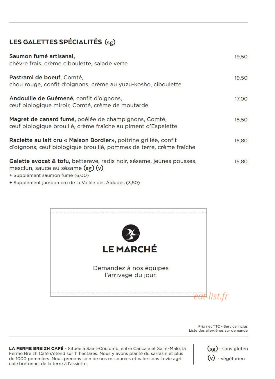 Breizh Café — carte page 4