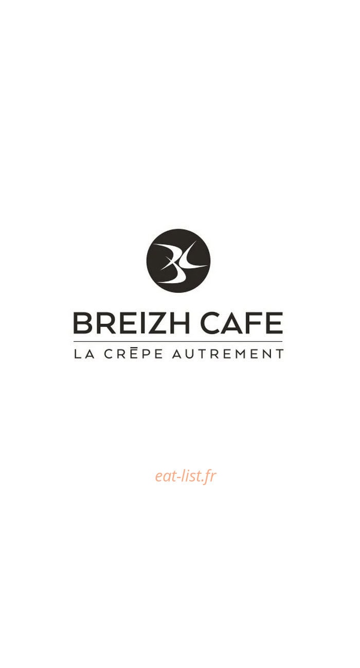 Breizh Café — carte page 1