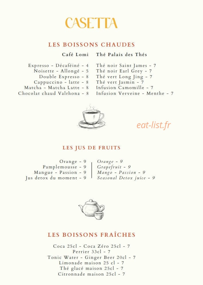 Casetta — carte page 12