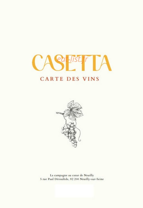 Casetta — carte page 7
