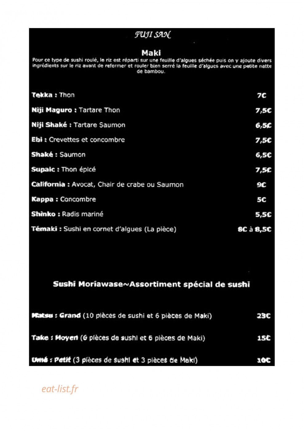 Fuji san — carte page 5