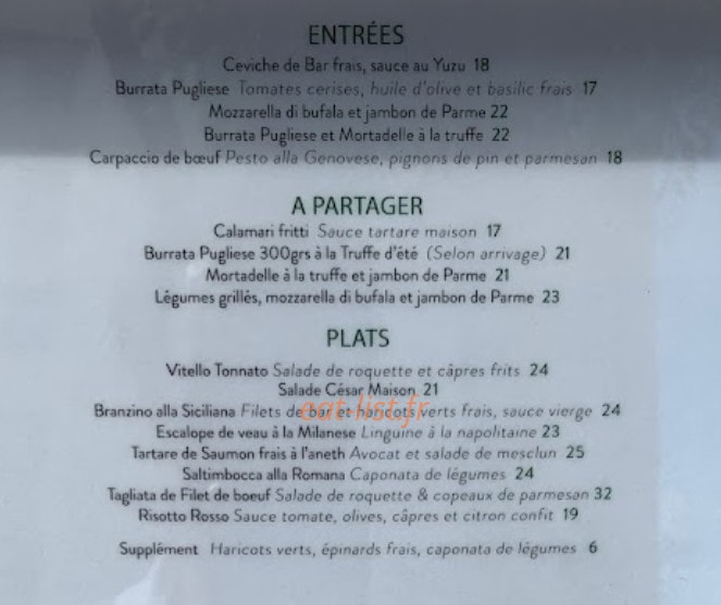 Gloria — carte page 1