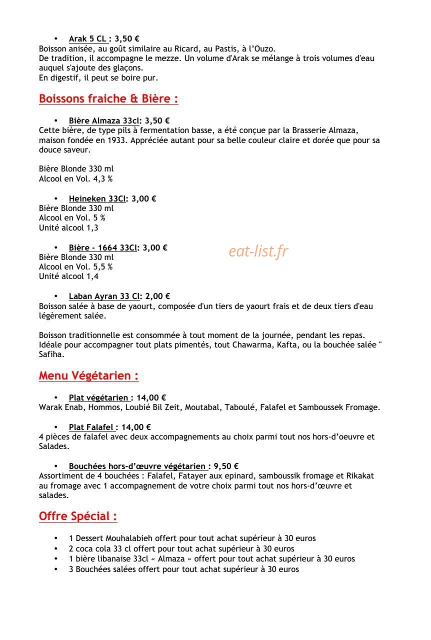 Grill' Croute — carte page 8