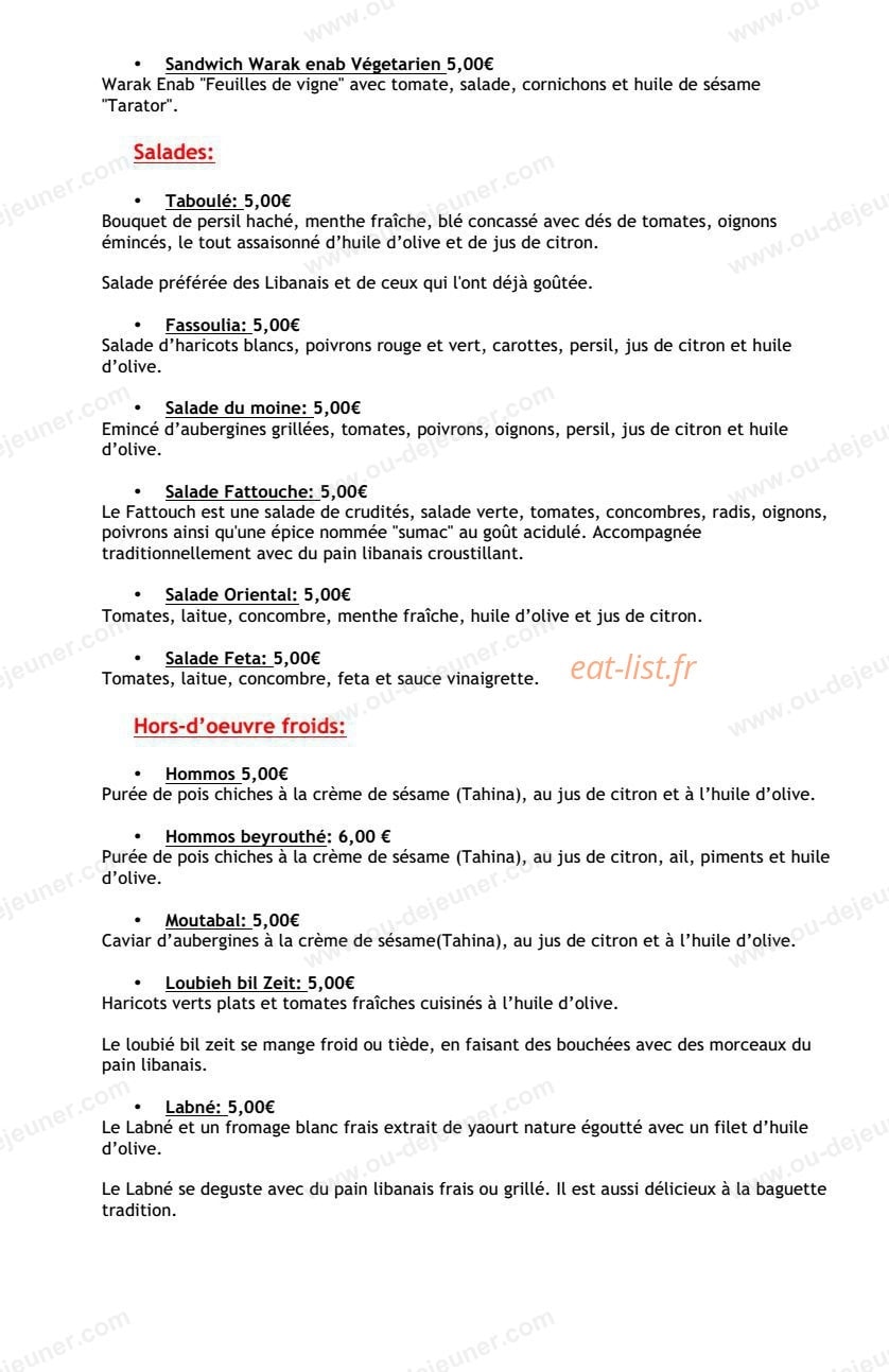 Grill' Croute — carte page 3