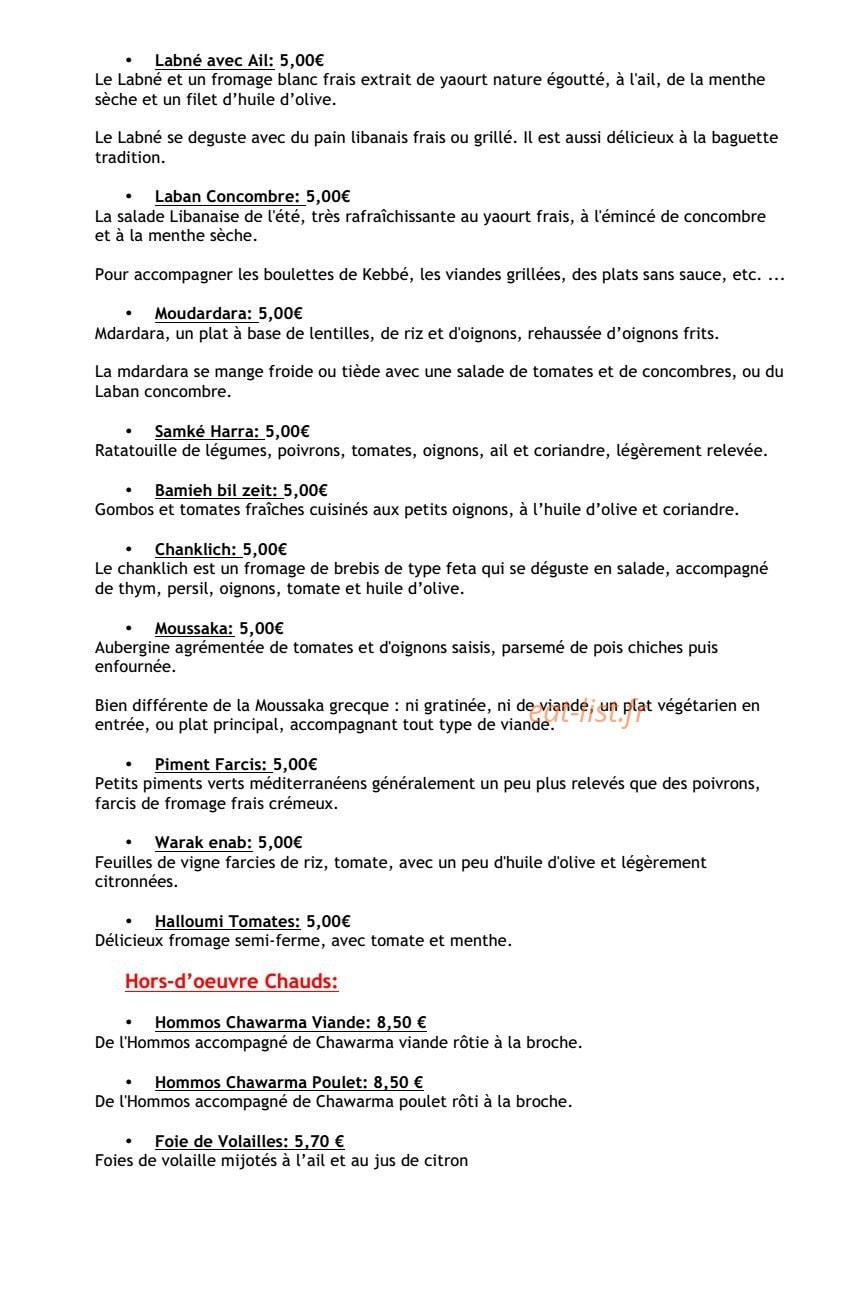 Grill' Croute — carte page 4