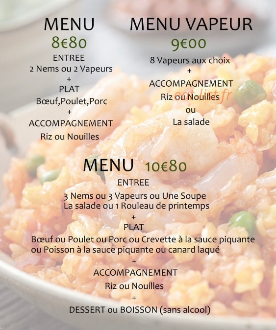 Jardin de Thé — carte page 1