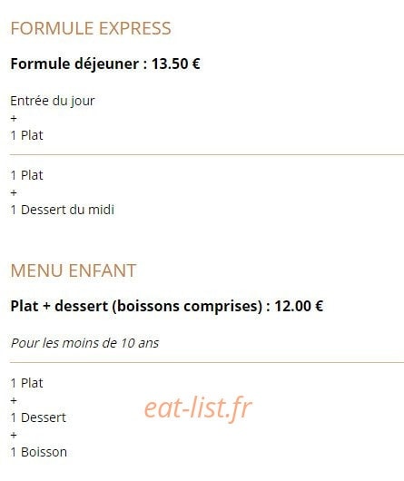 Le Chalet de Neuilly — carte page 4