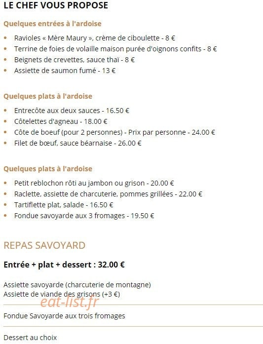 Le Chalet de Neuilly — carte page 1