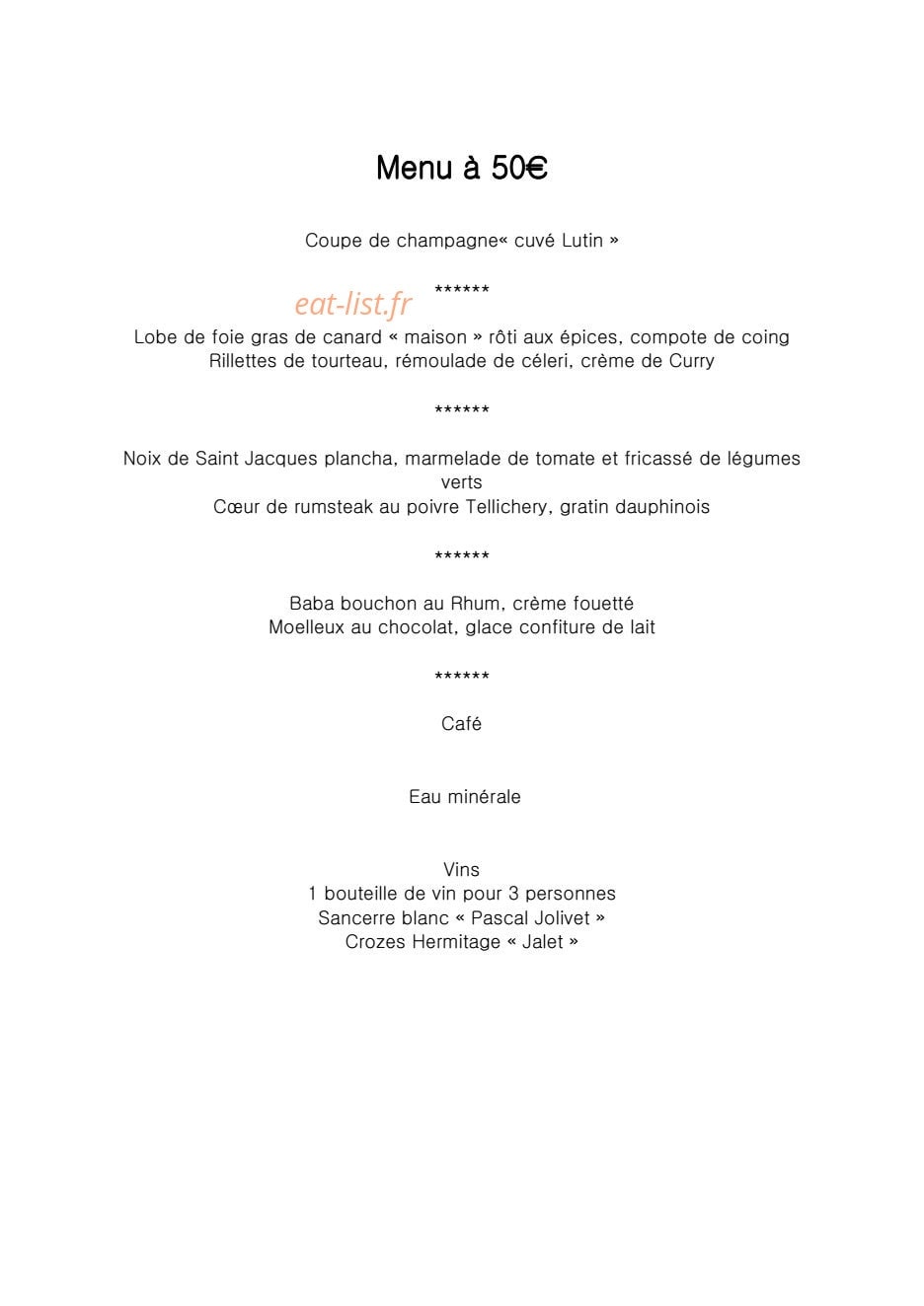 Le Village a Neuilly — carte page 8