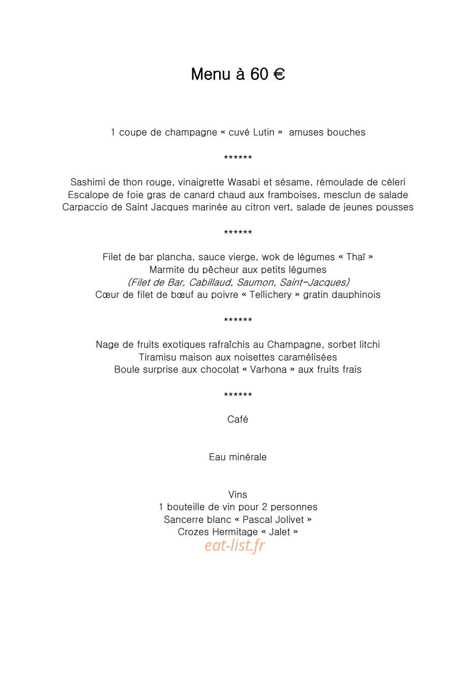 Le Village a Neuilly — carte page 9
