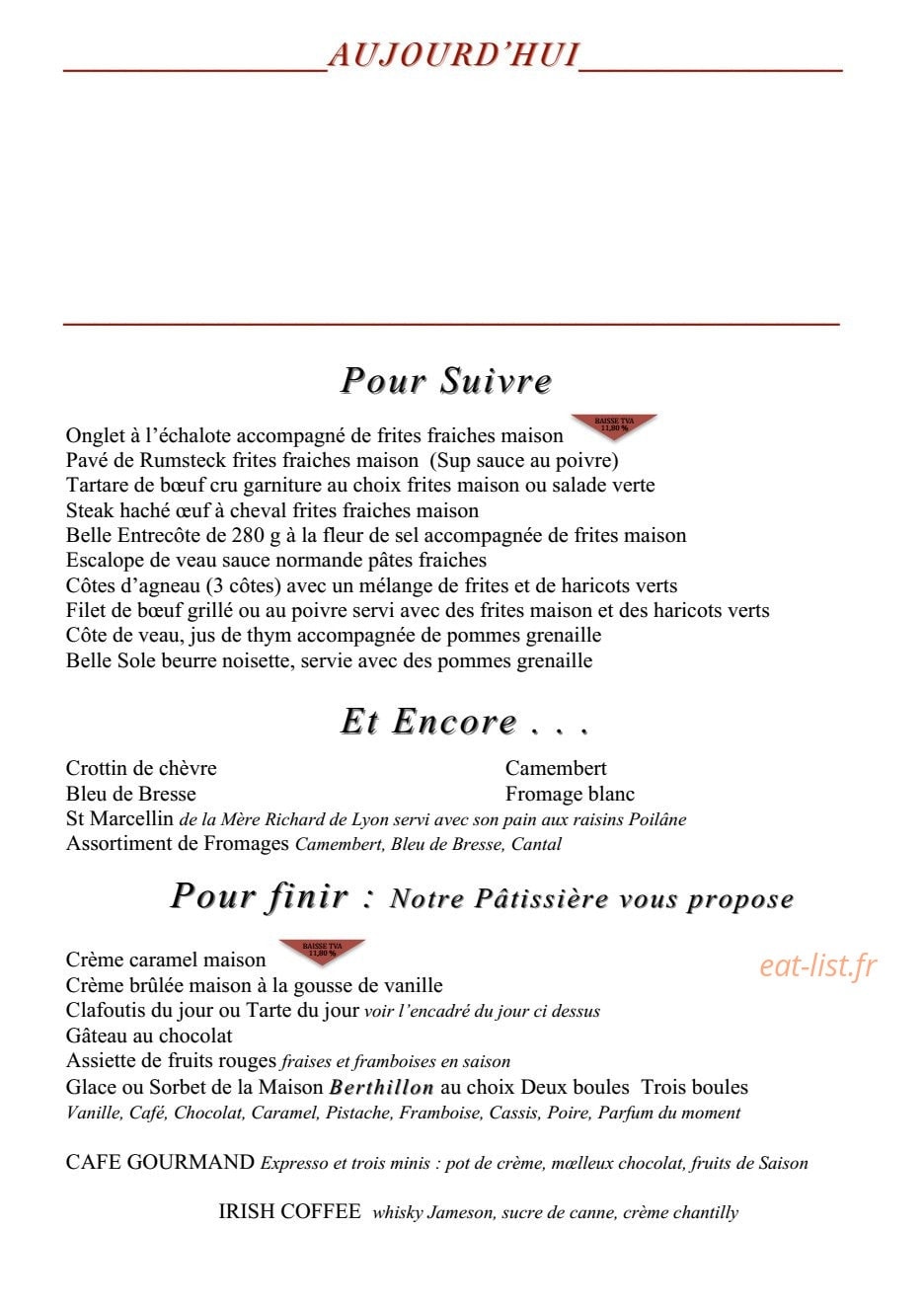 Le winston — carte page 2