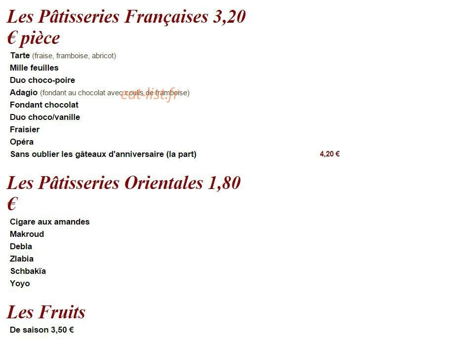 Neuilly traiteur — carte page 5