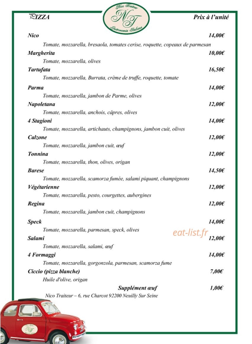 Nico-traiteur — carte page 3