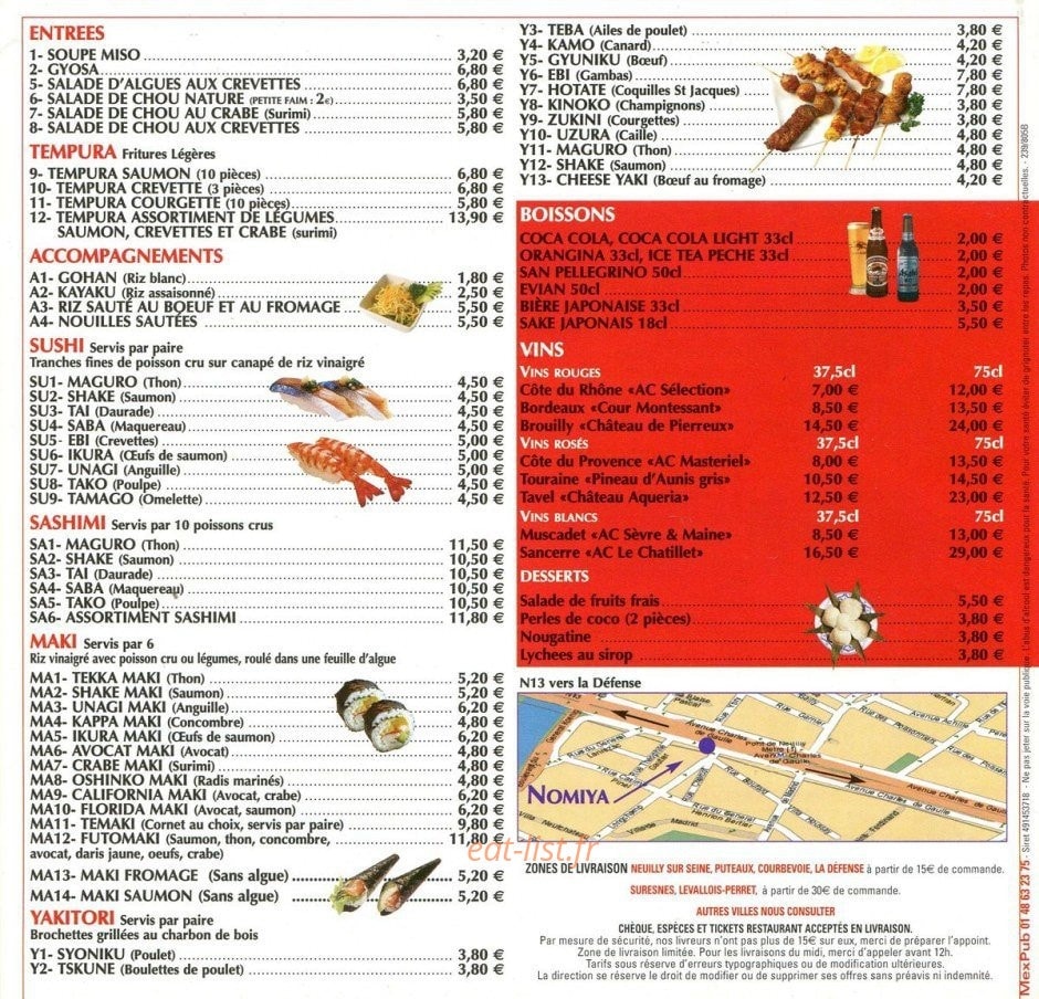 Nomiya — carte page 4