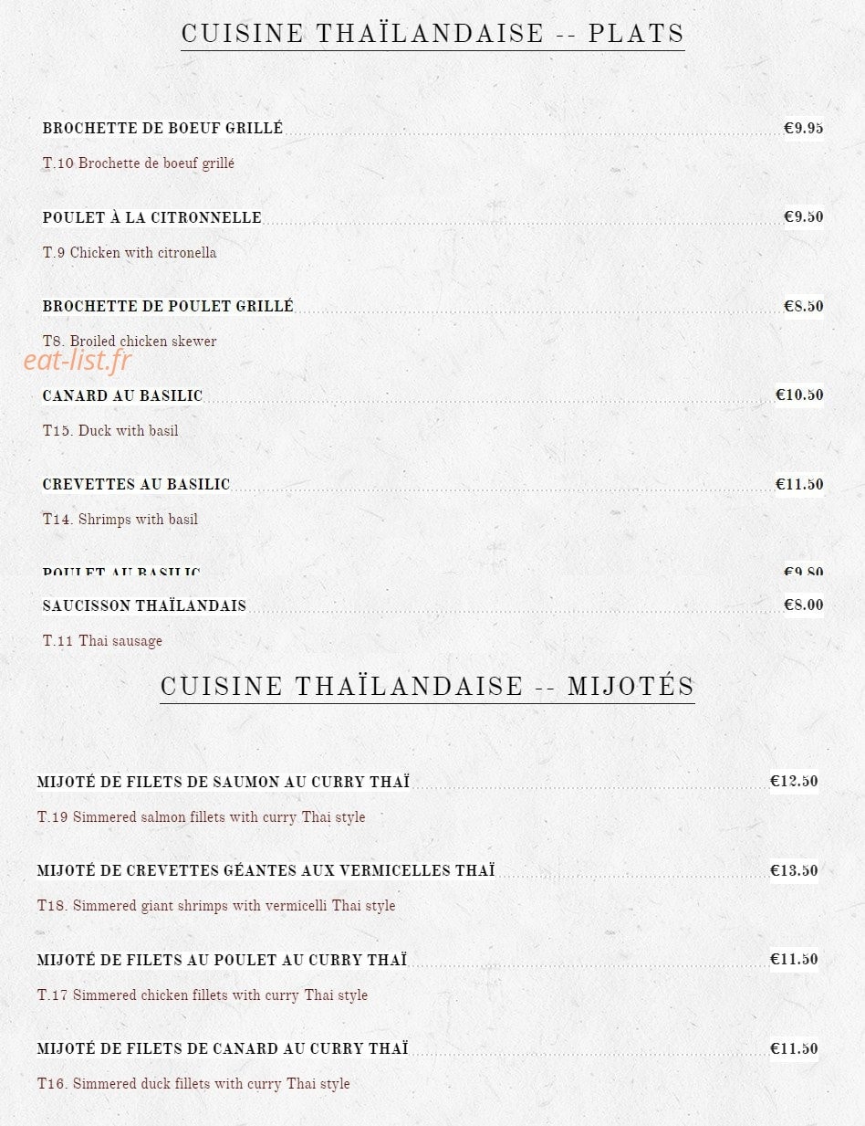 Nouvelle Etoile — carte page 4