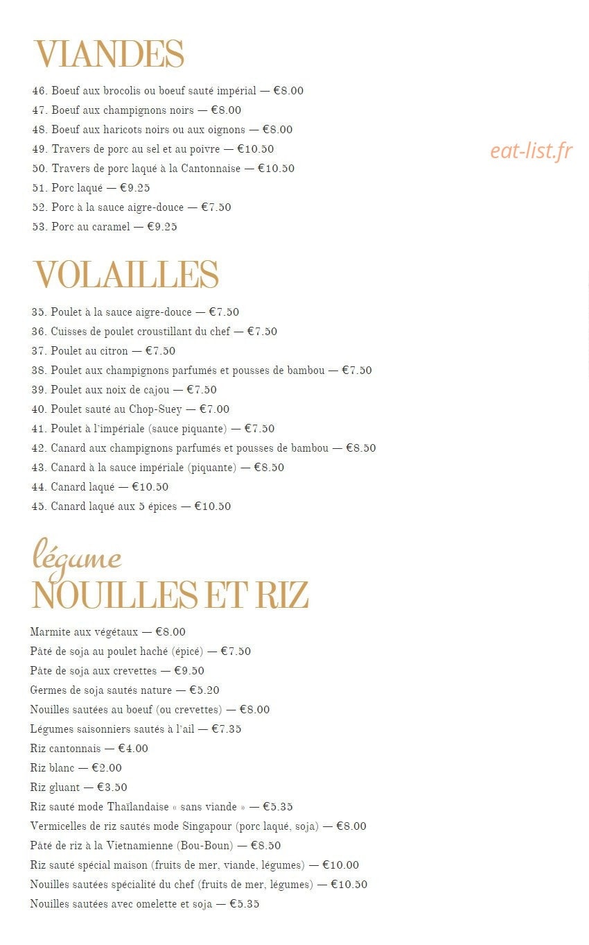 Nouvelle Etoile — carte page 6