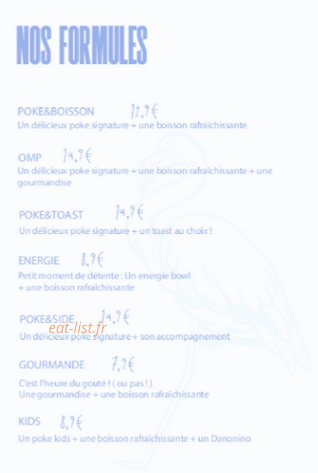 Oh My Poke — carte page 1