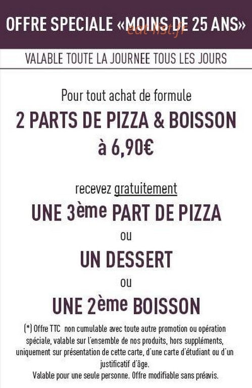 Settanta Pizza Gourmet — carte page 3
