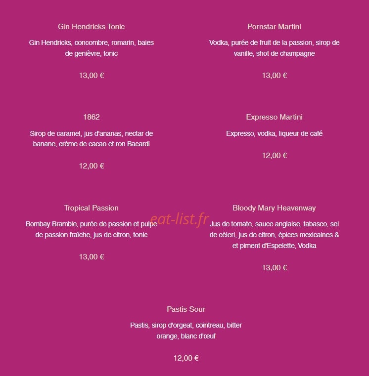 The Heavenway — carte page 6