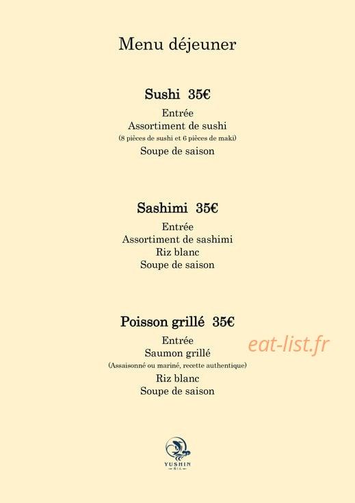 Yushin — carte page 1