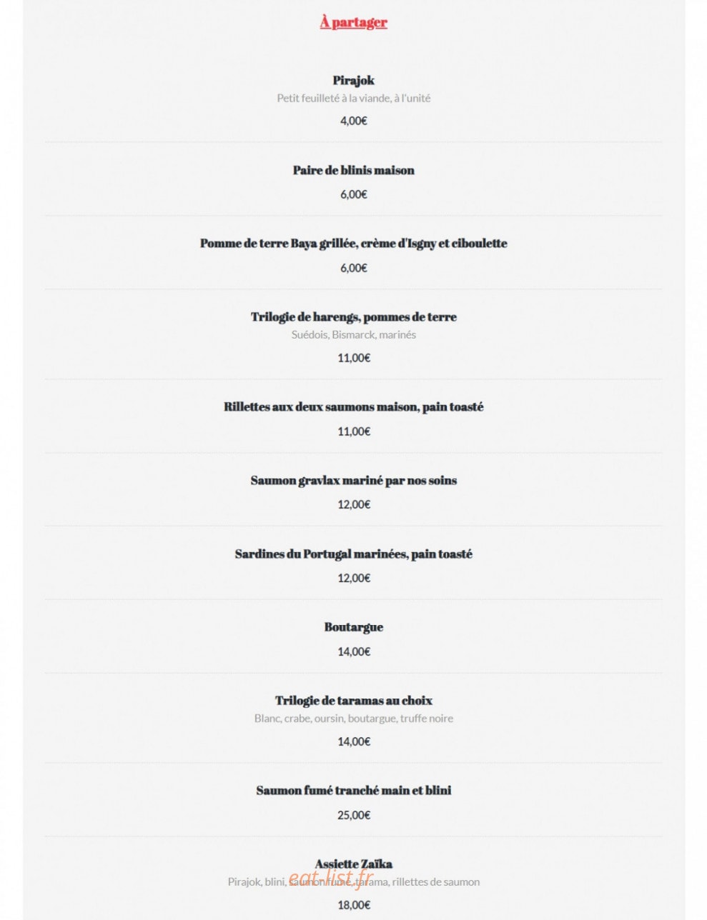 Zaïka — carte page 1