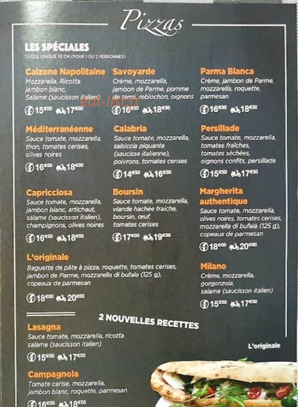 A Casetta Di Pizza — carte page 3