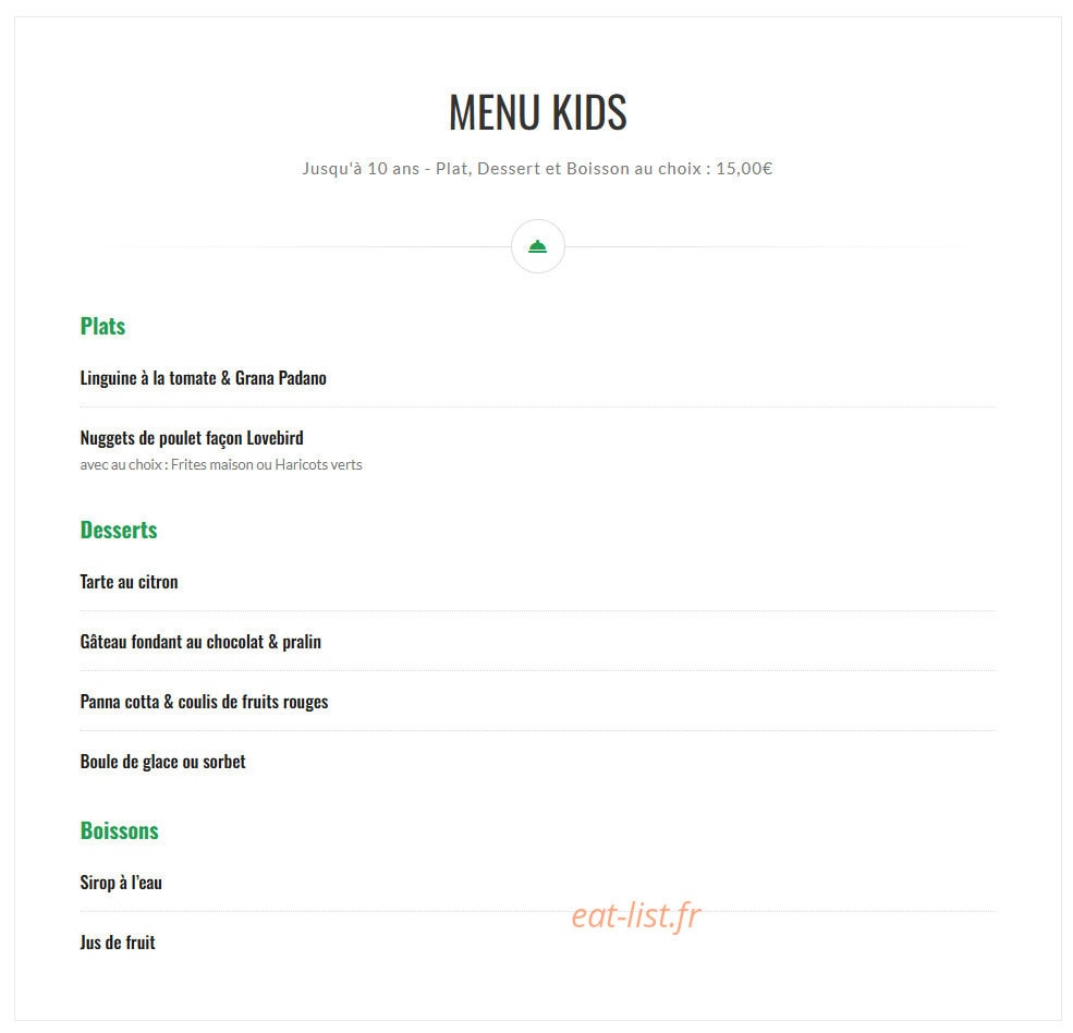 Lovebird Saint-Cloud — carte page 4