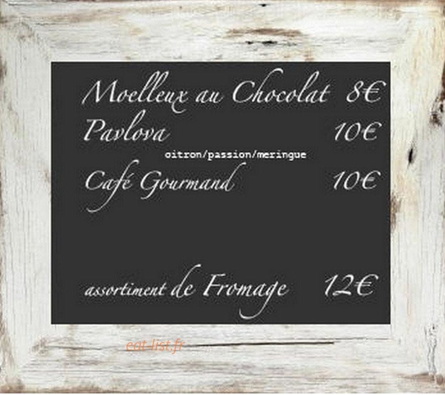 Monsieur — carte page 3