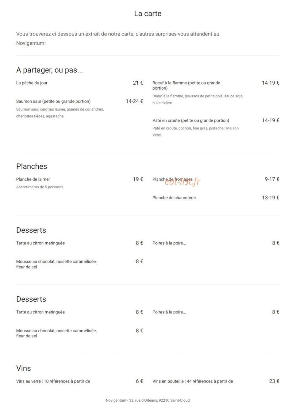 Novigentum — carte page 1